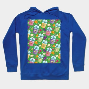 Juice Pattern Art Hoodie